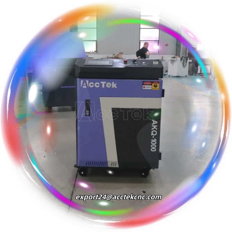 Industrial Laser Paint Removal - Powerful 1000w Pulsed Laser Cleaning Machine
