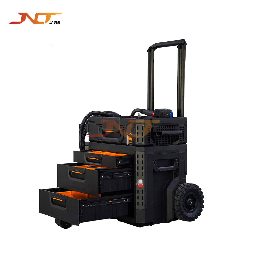 Industrial Laser Paint Removal - 300W Stackable Industrial Laser Cleaning Machine