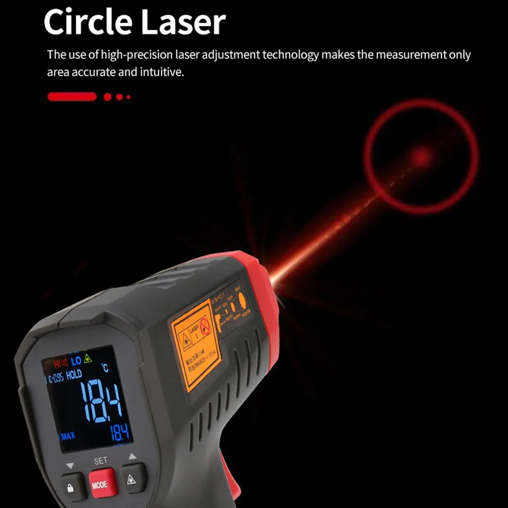 UNI-T UT306S UT306C Digital Th - Industrial Laser Thermometer Gun recension och pris