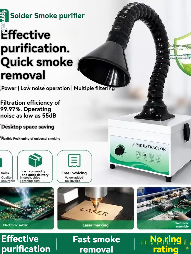 Mini Solder Smoke Absorber – I - Industrial Laser Welding Iron recension och pris