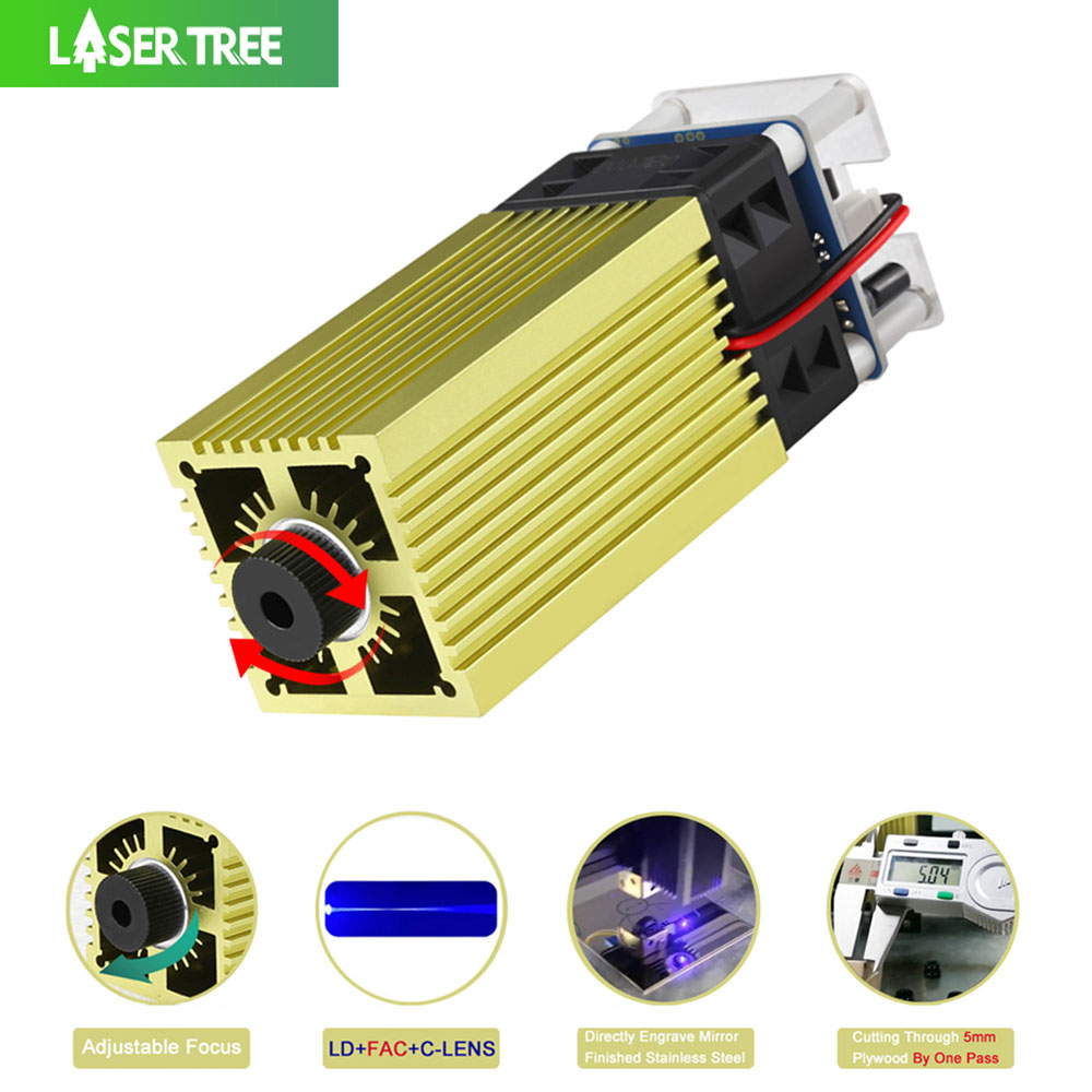 LASER TREE 4W 5W Laser Module  - Industrial Handheld Laser Engraver recension och pris