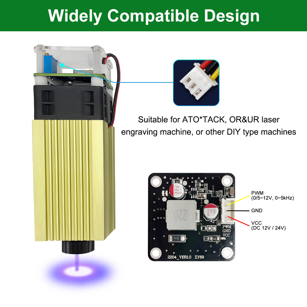 LASER TREE 4W 5W Laser Module  - Industrial Handheld Laser Engraver recension och pris