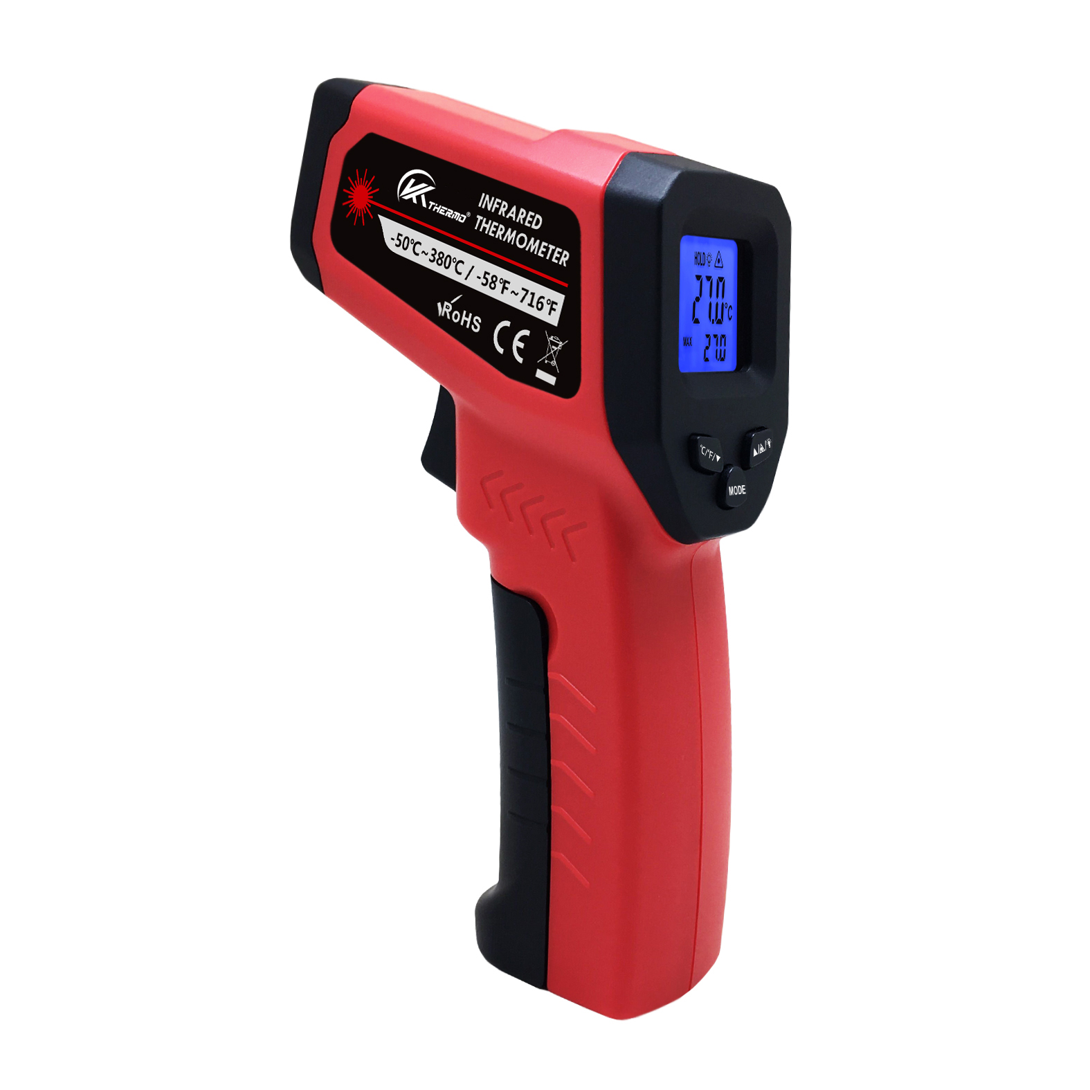 LCD Industrial Electronic Ther - Industrial Laser Thermometer Gun recension och pris