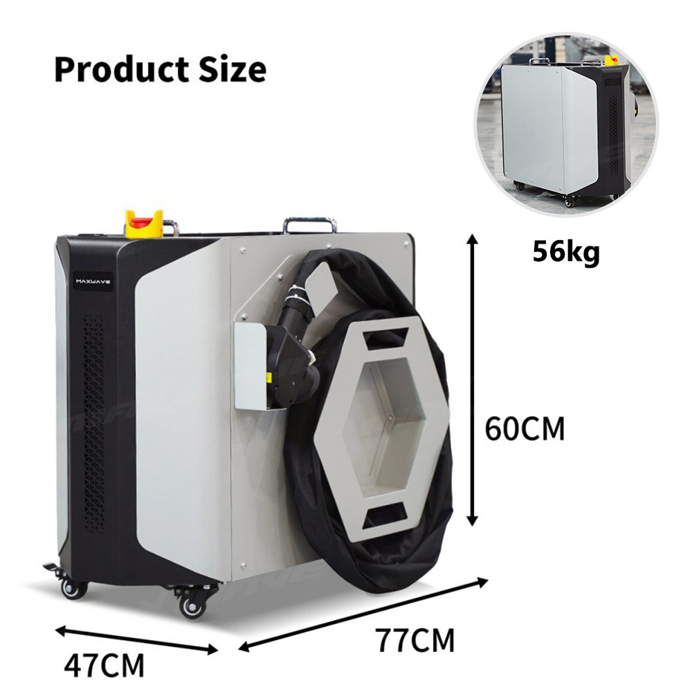 Maxwave 300W Laser Cleaner Por - Industrial Laser Paint Removal recension och pris