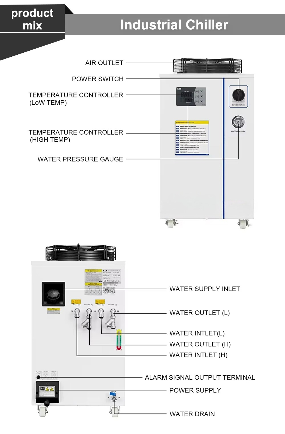 Air Water Chiller for Fiber La - Industrial Grade Laser Engraver recension och pris
