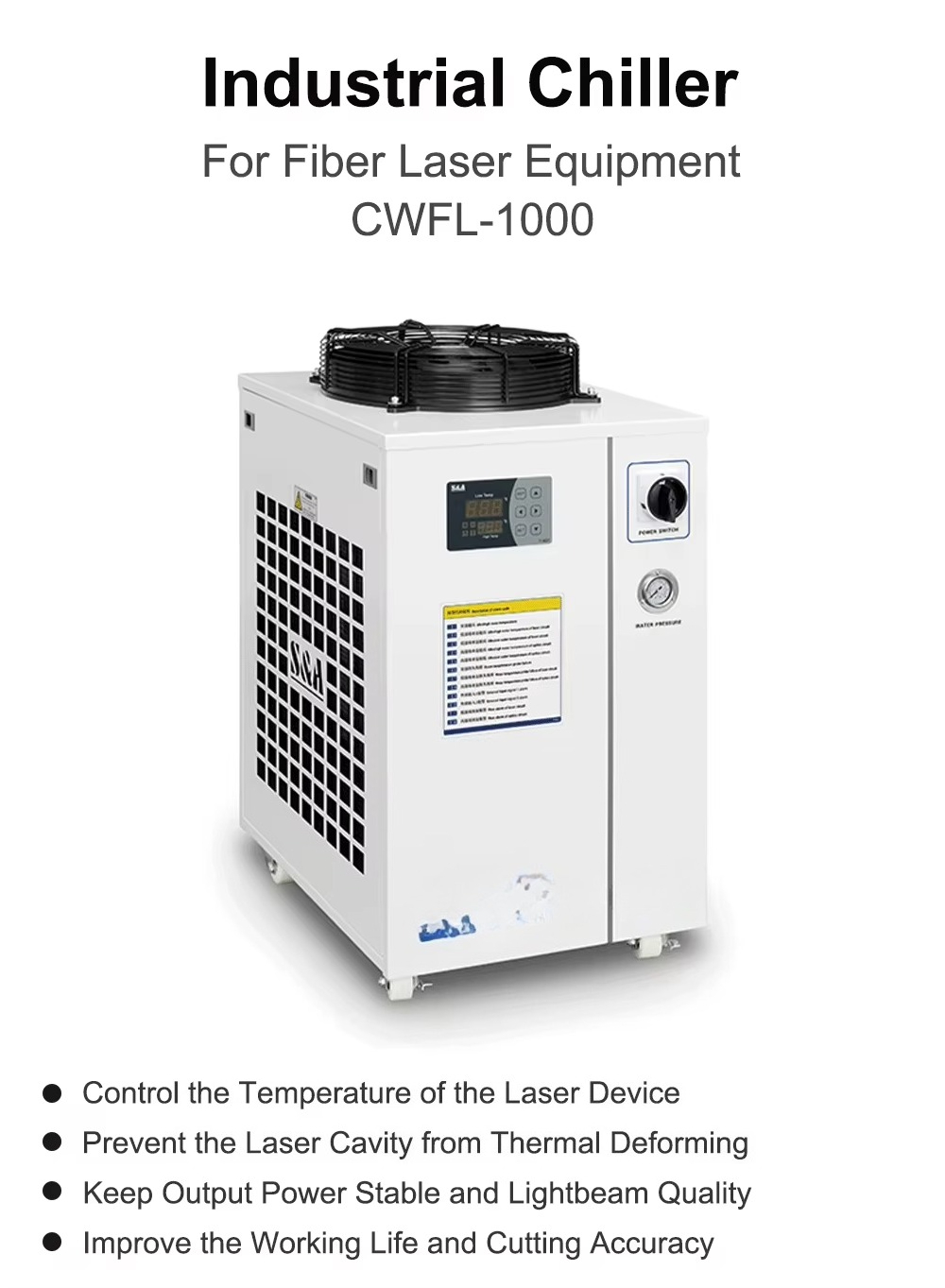 Air Water Chiller for Fiber La - Industrial Grade Laser Engraver recension och pris