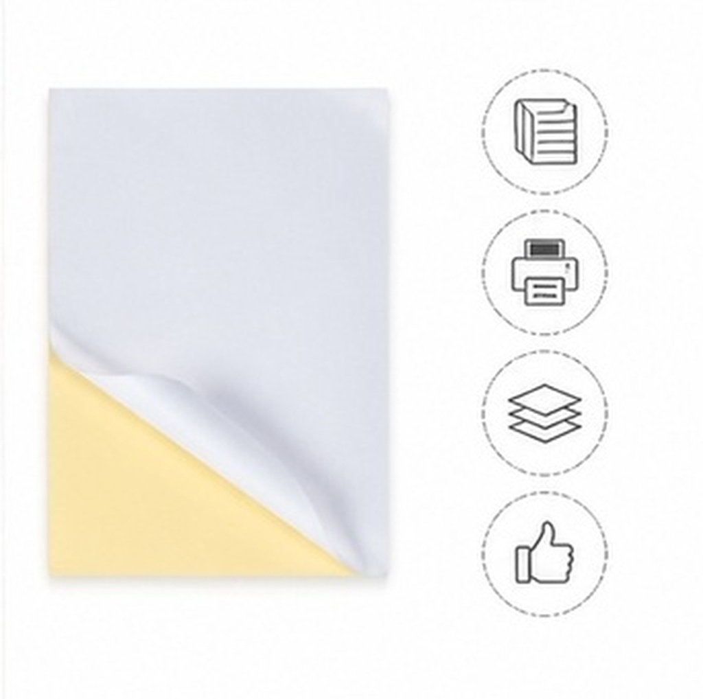 100Pcs A4 Self-Adhesive Printi - Industrial Laser Printing recension och pris